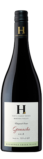 Hayes Family Wines Koonunga Creek Block Grenache 2023 Barossa Valley